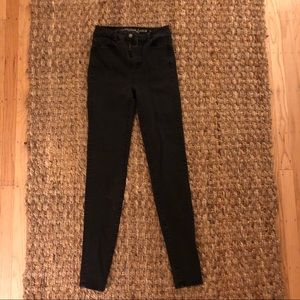 American Eagle Black High Waisted Skinny Jeans